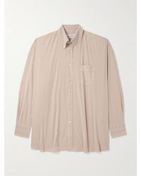 Our Legacy - Borrowed Hemd aus Baumwoll-Voile mit Button-Down-Kragen - Lyst
