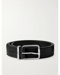 Loewe - Essential 3.2Cm Full-Grain Leather Belt - Lyst
