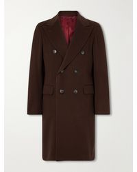 Canali - Wool And Cashmere-Blend Coat - Lyst