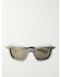 Dior - Diorxplorer S1U Acetate Wrap-Around Sunglasses - Lyst