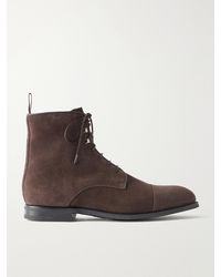 Church's - Edworth 2.0 Suede Lace-Up Boots - Lyst