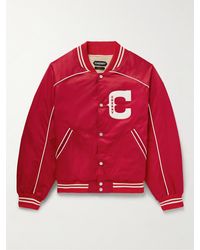 CHERRY LA - Film Crew Appliquéd Cotton-twill Varsity Jacket - Lyst