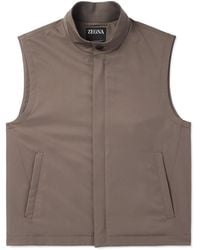 ZEGNA - Slim-Fit Shell Gilet - Lyst