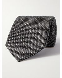 Tom Ford 8cm Silk-jacquard Tie - Grey