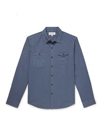 Alex Mill - Garment-dyed Cotton-twill Shirt - Lyst