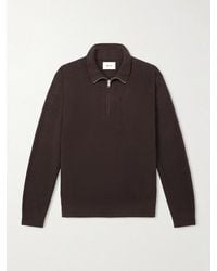 NN07 - Danny 6429 Ribbed-knit Half-zip Sweater - Lyst