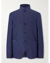 ZEGNA - Il Conte Oasi Linen Jacket - Lyst