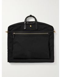 Mismo - Leather-trimmed Canvas Suit Carrier - Lyst