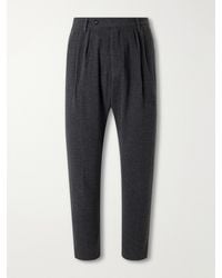 Massimo Alba - Stan Straight-Leg Wool, Silk And Cashmere-Blend Suit Trousers - Lyst