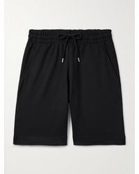 Dries Van Noten - Wide-Leg Cotton-Jersey Drawstring Shorts - Lyst
