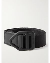 Tom Ford - 4cm Leather-trimmed Canvas Belt - Lyst