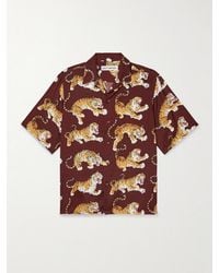 Wacko Maria - Convertible-Collar Printed Woven Shirt - Lyst