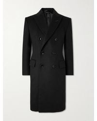 Tom Ford - Double-Breasted Wool And Cashmere-Blend Coat - Lyst