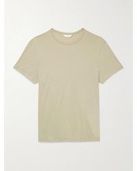 Club Monaco - Luxe Featherweight Cotton-jersey T-shirt - Lyst