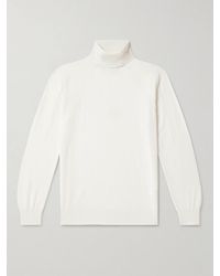 Canali - Slim-fit Cashmere Rollneck Sweater - Lyst