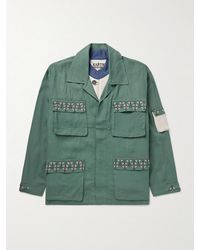 Kartik Research - Embroidered Cotton-Ripstop Jacket With Detachable Liner - Lyst