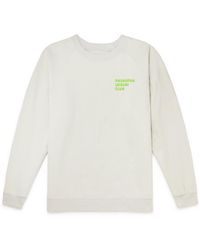 Pasadena Leisure Club - Logo-print Cotton-jersey Sweatshirt - Lyst