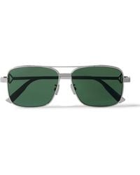 Dior - Cd Diamond S9U Square-Frame-Tone Sunglasses - Lyst