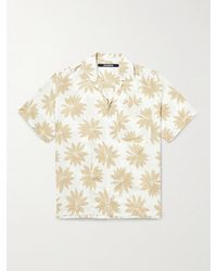 Jacquemus - Jean Camp-Collar Floral-Print Poplin Shirt - Lyst