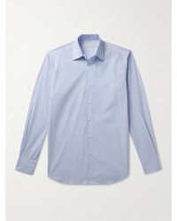 Saman Amel - Striped Cotton-poplin Shirt - Lyst