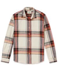 Portuguese Flannel - Nords Checked Cotton-flannel Shirt - Lyst