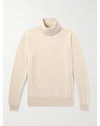 Loro Piana - Slim-Fit Baby Cashmere Rollneck Sweater - Lyst