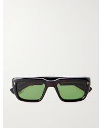 Jacques Marie Mage - Walker Squared-frame Acetate Sunglasses - Lyst
