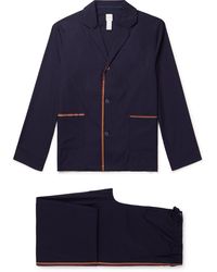 Paul Smith - Cotton-Poplin Pyjama Set - Lyst
