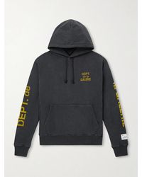 GALLERY DEPT. - Logo-Print Cotton-Jersey Hoodie - Lyst