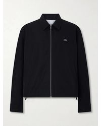 Loewe - Logo-embroidered Cotton-blend Jacket - Lyst