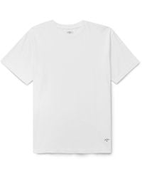 Noah - Logo-Print Recycled Cotton-Jersey T-Shirt - Lyst