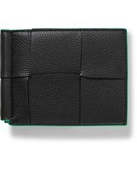 Bottega Veneta - Cassette Intrecciato Full-grain Leather Bifold Cardholder With Money Clip - Lyst