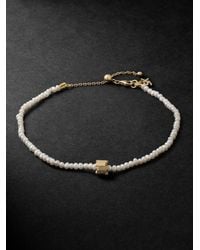 Suzanne Kalan - Infinite 18-Karat Pearl Beaded Bracelet - Lyst