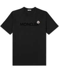 Moncler - T-shirt With Logo, - Lyst