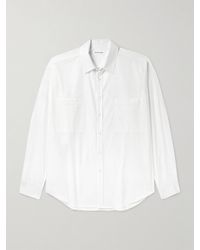 Frankie Shop - Gus Oversized Cotton-poplin Shirt - Lyst