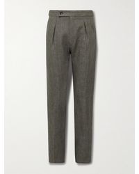 Incotex - Pantaloni Slim-Fit A Gamba Affusolata - Lyst
