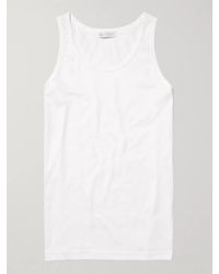Sunspel - Cotton-Jersey Tank Top - Lyst