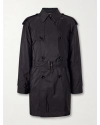 Burberry - Belted Shell Trench Coat - Lyst