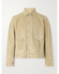 RRL - Schwab Suede Jacket - Lyst