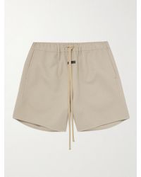 Fear Of God - Eternal Wide-Leg Wool And Cashmere-Blend Drawstring Shorts - Lyst