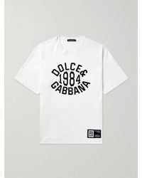 Dolce & Gabbana - Dolce&Gabbana Logo T-Shirt - Lyst