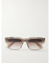 Dior - Dior Oblique S1I Square-Frame Acetate Sunglasses - Lyst