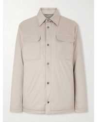 Kiton - Padded Shell Overshirt - Lyst