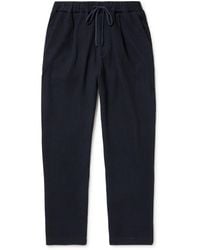 Barena - Straight-Leg Ribbed-Knit Drawstring Trousers - Lyst