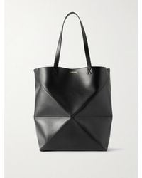 Loewe - Puzzle Large Panelled Leather Tote Bag - Lyst