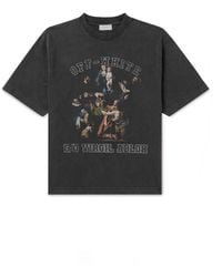 Off-White c/o Virgil Abloh - Mary Skate Printed Cotton-jersey T-shirt - Lyst
