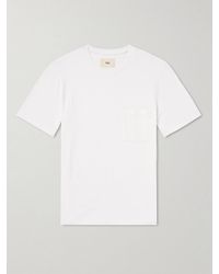 Folk - Assembly Slub Organic Cotton-blend Jersey T-shirt - Lyst