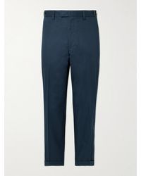 Beams Plus - Ivy Straight-Leg Cotton-Twill Trousers - Lyst