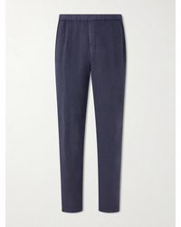 Boglioli - Tapered Linen Trousers - Lyst