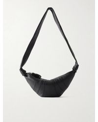 Lemaire - Croissant Small Full-Grain Leather Messenger Bag - Lyst